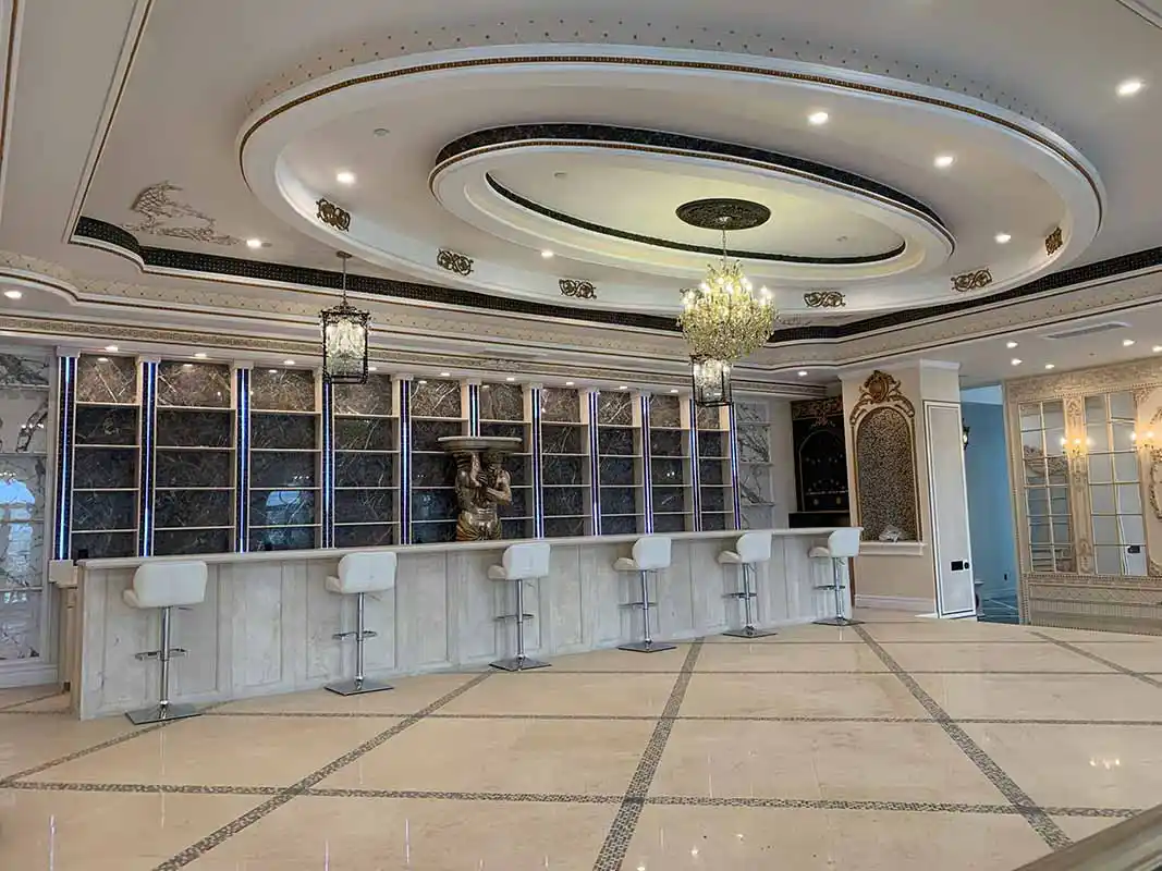 Luxury bar and lounge lighting design and installation in Southern California